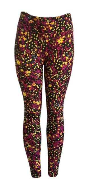 High Waisted Printed Leggings Non See Through Workout Yoga Pants