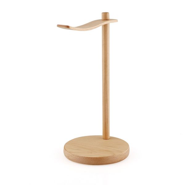 Desk Universal Wooden Headphone Stand Headset Mount Rack