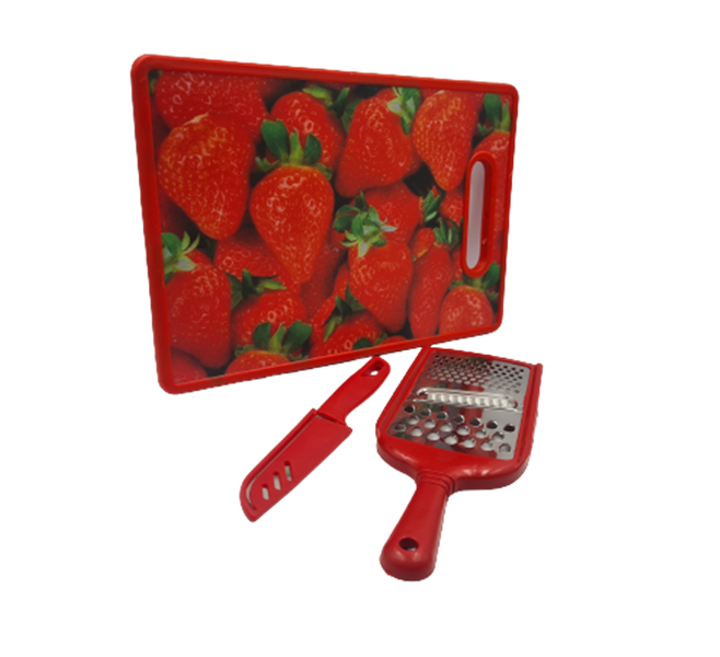 Cutting Board set - Red