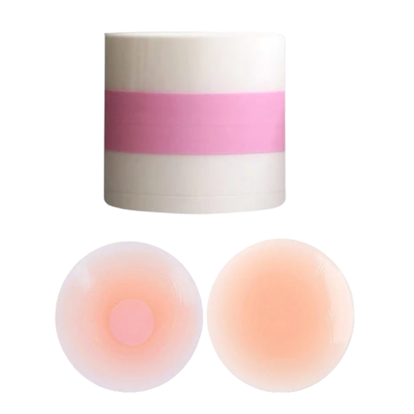 2 x Clear Waterproof Skin Tape + 1 Pair Silicon Nipple Cover