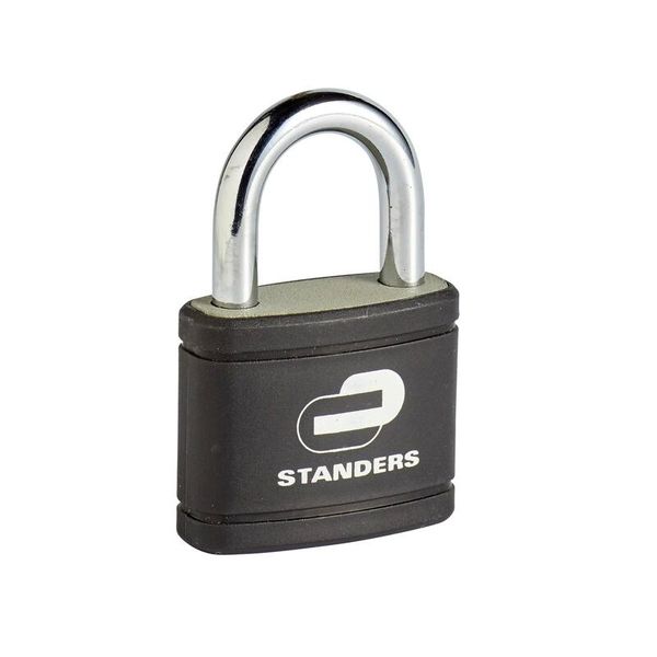 3 Inside My House Key Padlock Short Shackle 41mm, Cast Iron