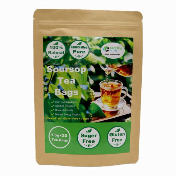 Earthing Emily Soursop Tea 20 Teabags