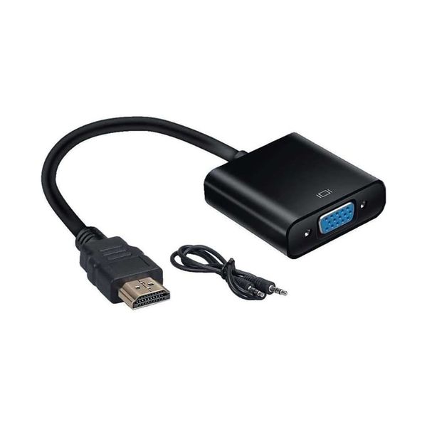 Nisuta HDMI to VGA + Audio Converter Adapter