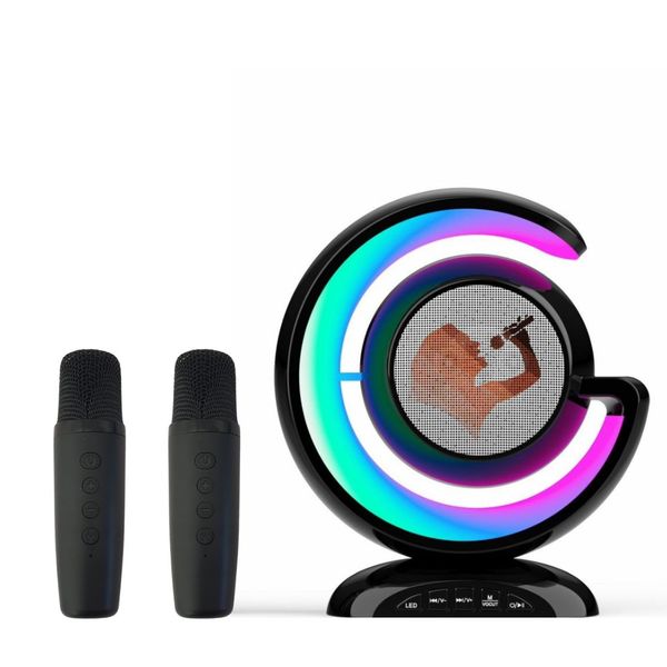 Ultimate Wireless Lightshow Speaker with Dual Microphones!