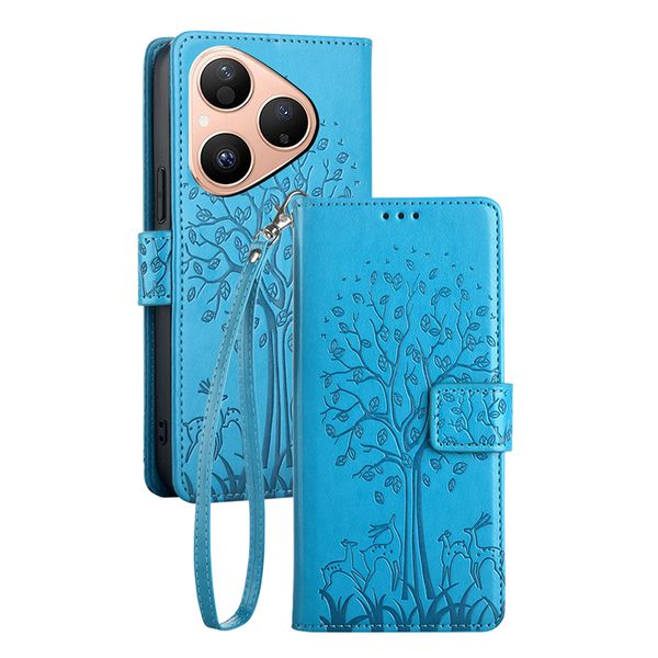 Leather Magnetic Flip Cover Case Compatible With Huawei Pura 70 Pro/70 Pro+