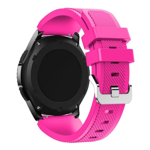 22mm Strap Compatible with Huawei Watch GT (46mm) - Dark Pink