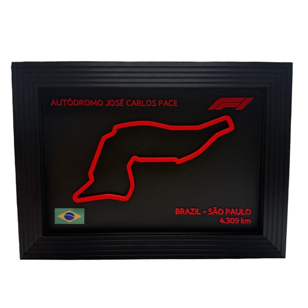 Formula 1 Race Track - Autódromo José Carlos Pace