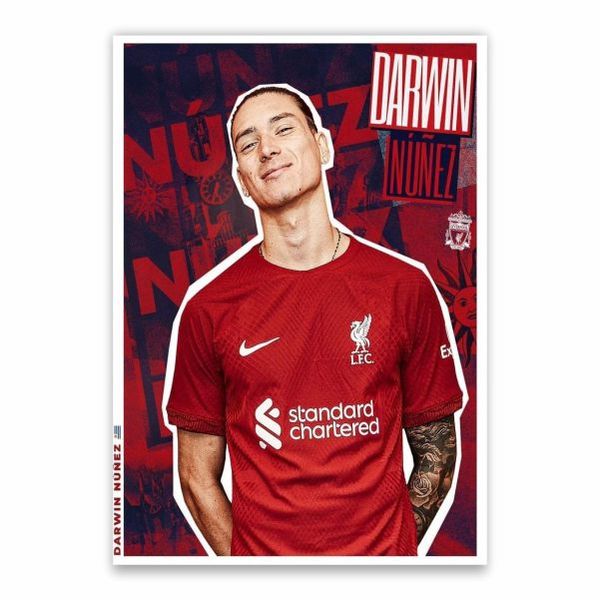 Darwin Nunez Poster - A1