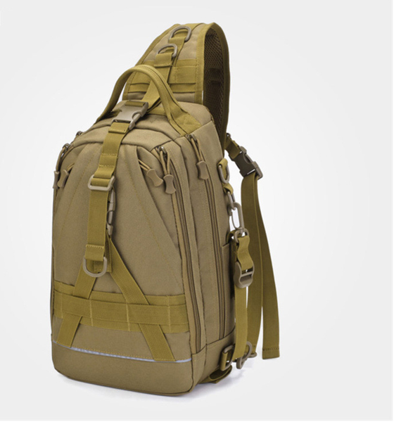 Men's Chest Cage Backpack Tourist Tactical Military Army Sling Bags Fishin