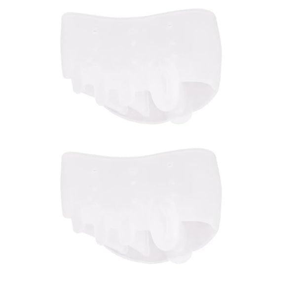 1 Pair Gel Toe Separator, 5-Hole Pads for Hallux Valgus &amp; Bunion