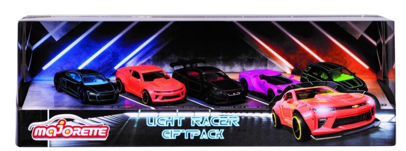 Majorette Light Racer 5 piece Gift Pack