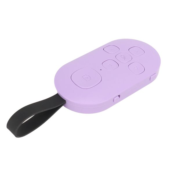 Purple Bluetooth Remote For Phones And Tablets