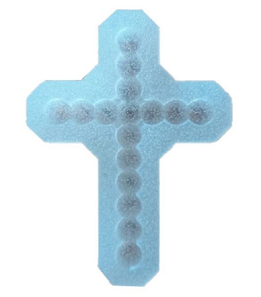 Beaded Cross Fondant/Chocolate Mould