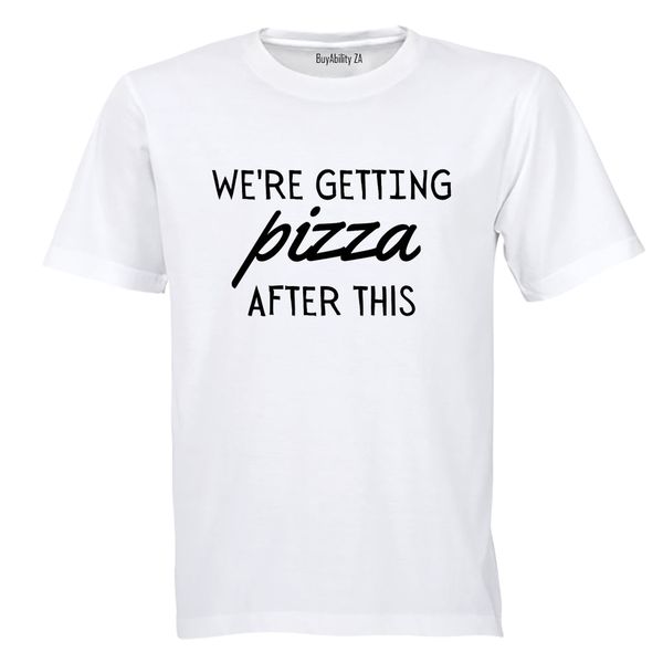 We're Getting Pizza - Kids T-Shirt