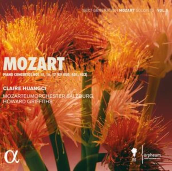 Mozart: Piano Concertos Nos. 15, 16, 17 (KV 450, 451, 453) (CD / Album Digipak)