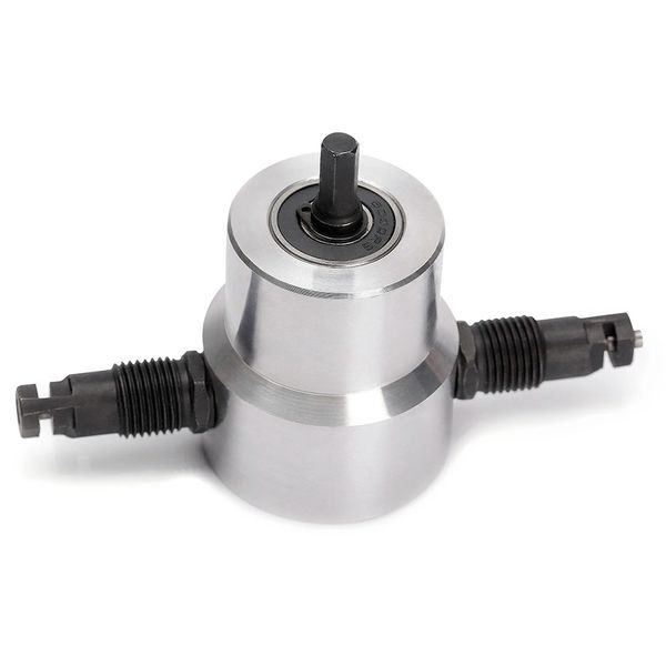 Double Head Metal Sheet Nibbler Cutter