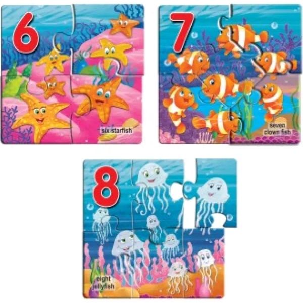 Early Puzzles Step II - Numbers 6 to 10