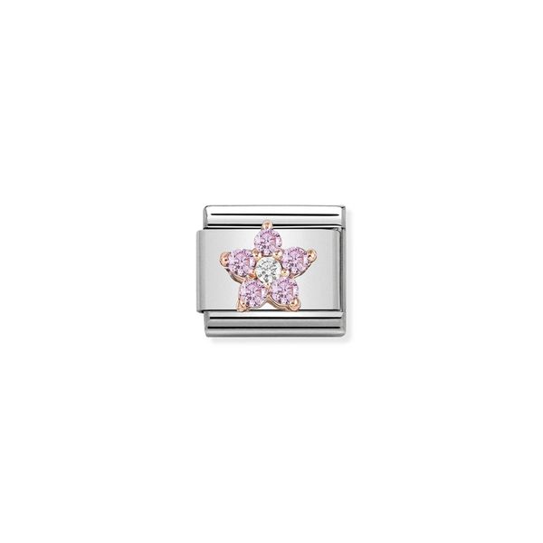 Nomination Composable Classic Link Pink And Whit image