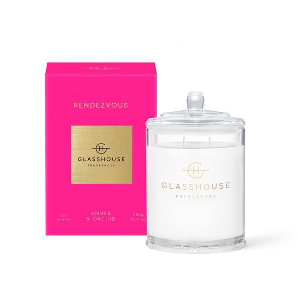 Glasshouse 380g Candle - Rendezvous