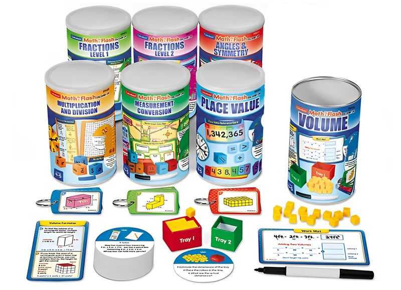 Math in a Flash ! Discovery Cans – Gr. 2-3