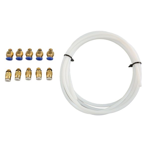 PTFE Tubing Kit - PC4-M6 Fittings for 1.75mm Filament
