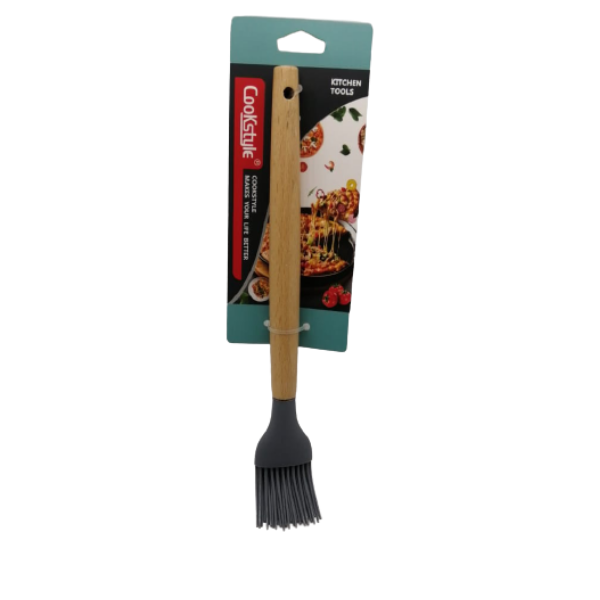 Silicon Basting Brush Wooden Handle Heat Resistant Pastry Brushes