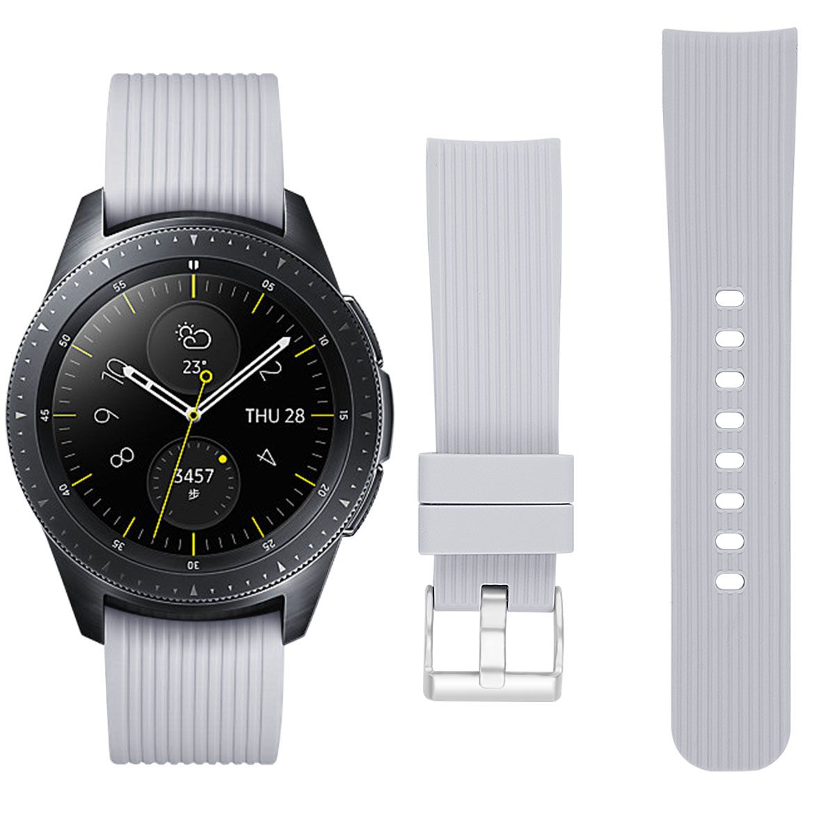 Rocco Tech Silicone Strap For Samsung Galaxy Watch 46mm Shop Today. Get it Tomorrow