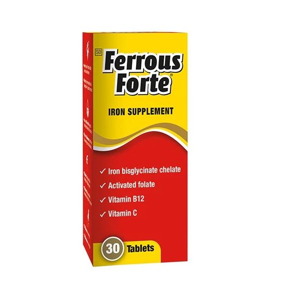 Ferrous Forte Complete Iron Supplement - 30's
