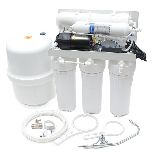 75GPD Undercounter Water Filter System with Reverse Osmosis