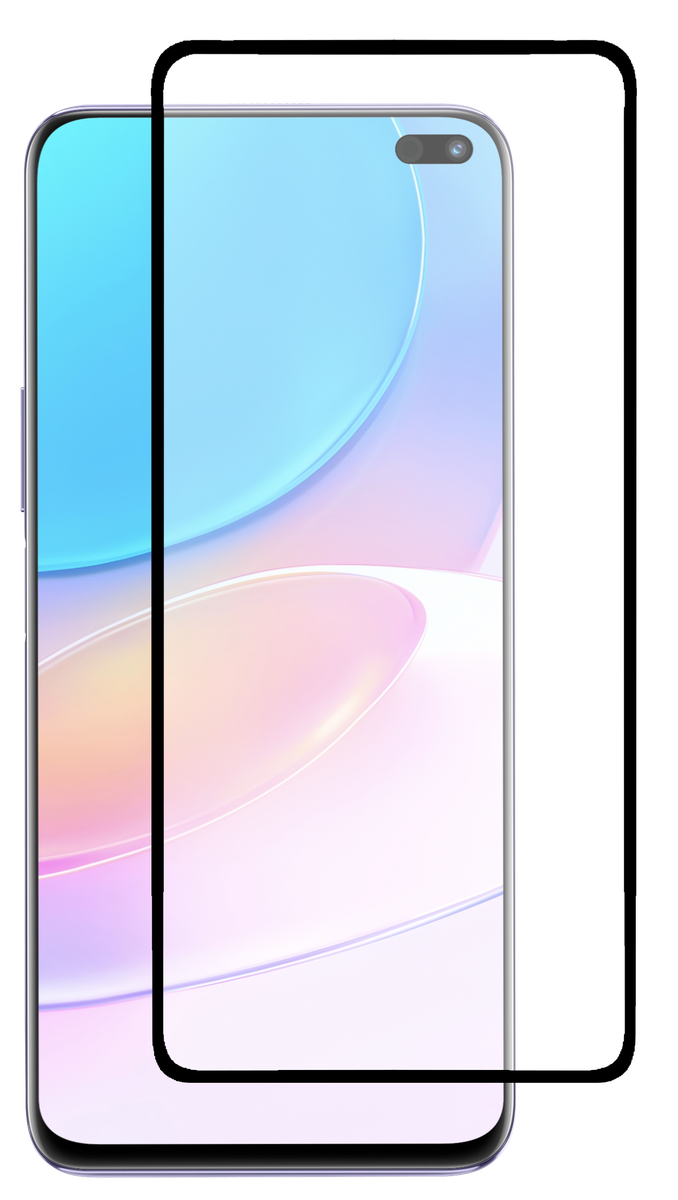 Body Glove Huawei Nova 8i Tempered Glass Screenguard Black Rim