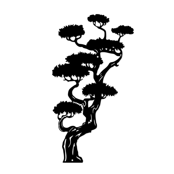 Metal Wall Art Black Classic Tree Signs Wall Decor Metal Wall Signs