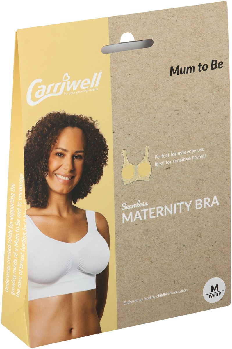 Carriwell - Seamless Maternity Bra - White, Shop Today. Get it Tomorrow!