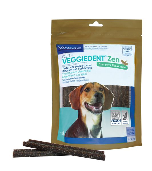 VeggieDent Zen for Medium Dogs 10 - 30kg - Supports Relaxation