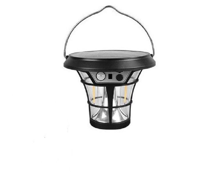 Solar Motion Landscape Street Light with 4 Lighting Modes, Hook and Stand