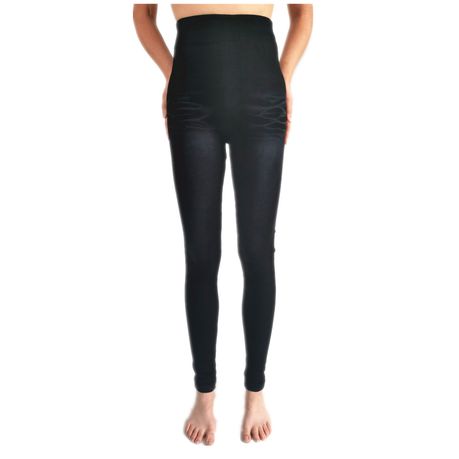 High Waist Fleece-Lined Thermal Denim Leggings 4 Way Stretch Elastic Jean, Shop Today. Get it Tomorrow!