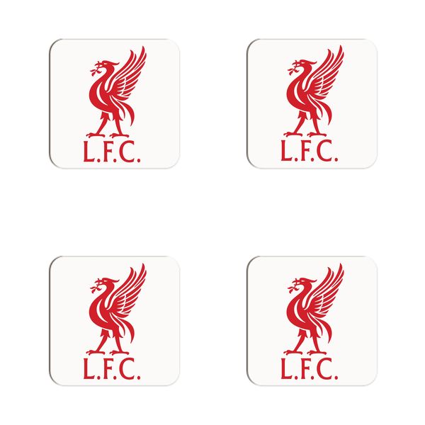 Liverpool LFC Red Coasters - Set of 4