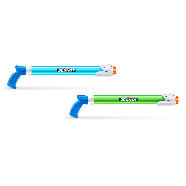 Xshot Water-Warfare-Tube Soaker-Large- 2 Pack - Blue &amp; Green