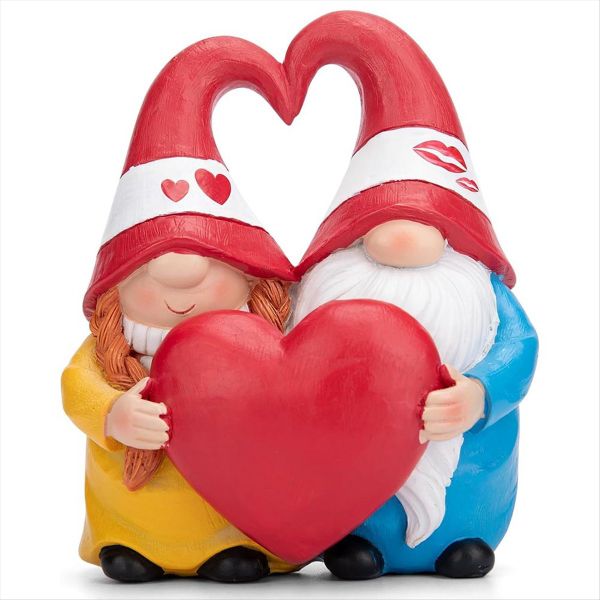 Valentine Gnomes Figurine Table Decor Love For Valentines Day Gifts