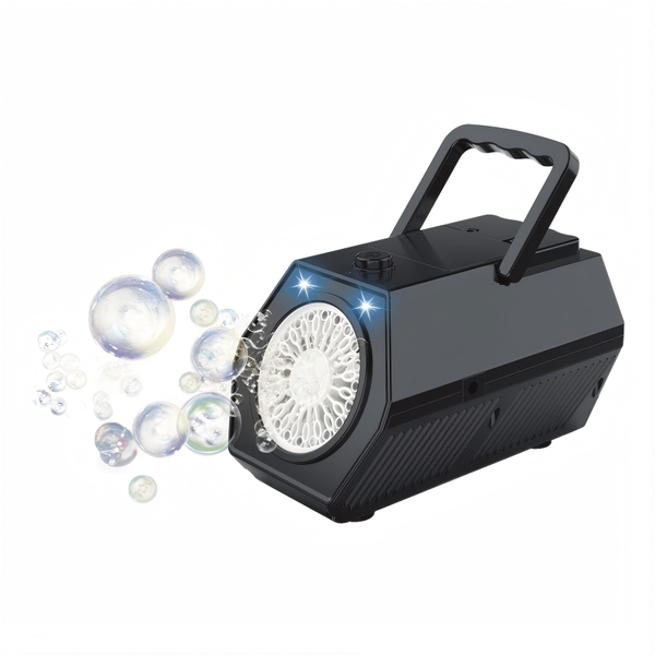 Electric Bubble Machine Porous Portable Automatic Bubble Blowing Portable