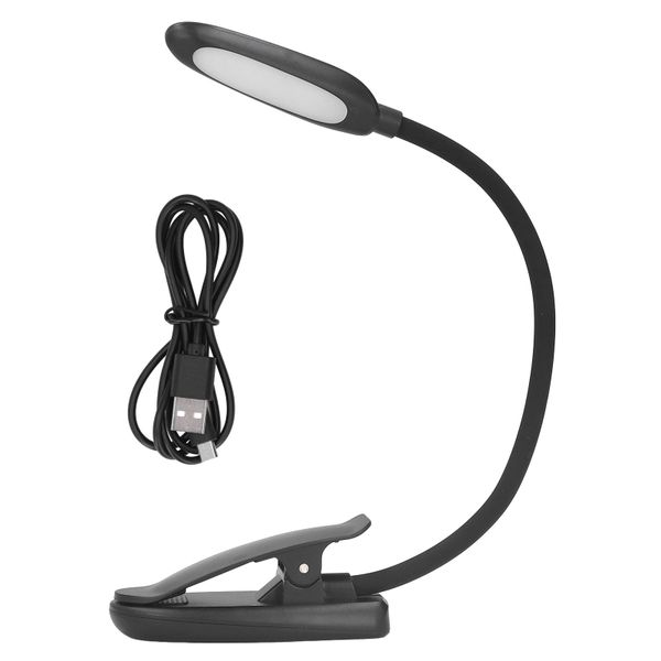 6LED Clip Reading Light - 360 USB Flexible Lamp