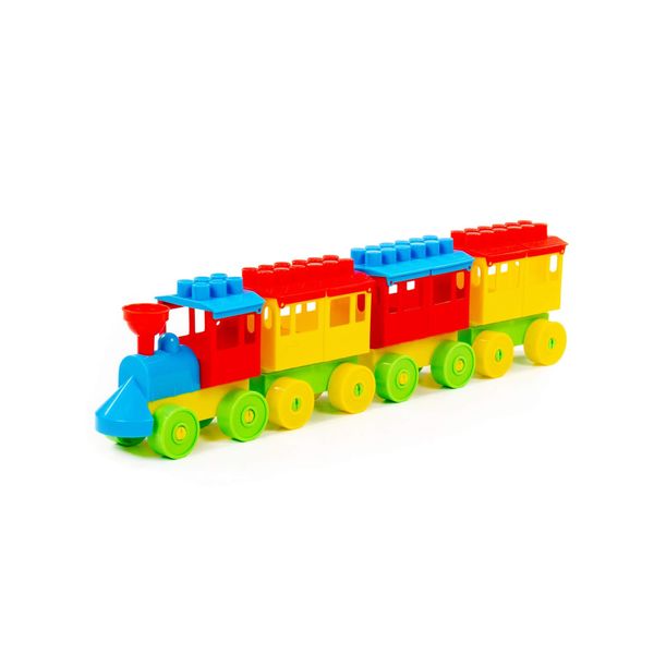 Train with Three Trailers