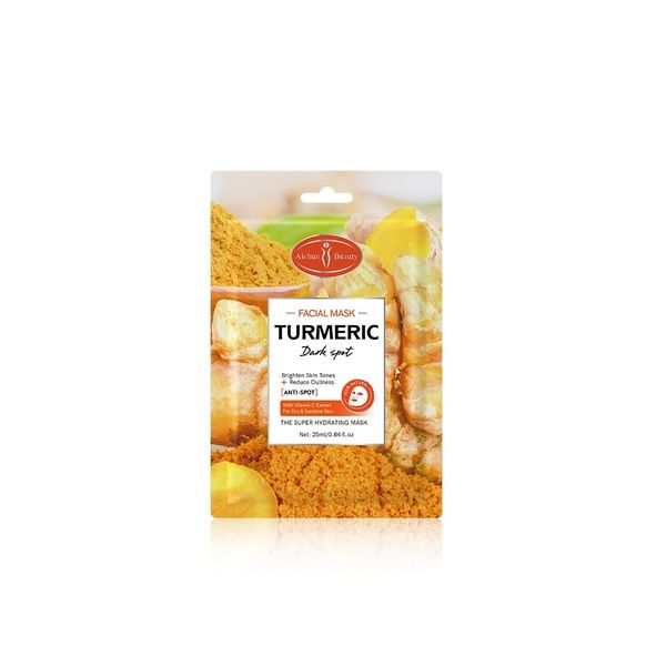 Turmeric &amp; Vitamin C Radiance Boost Sheet Mask-5pcs