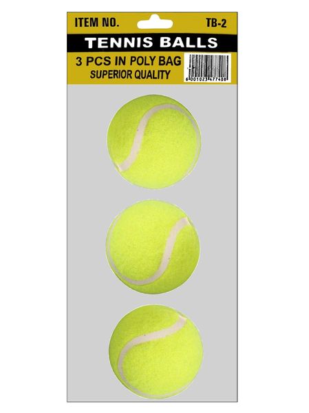 Tennis Balls 3 Pack (22cm)