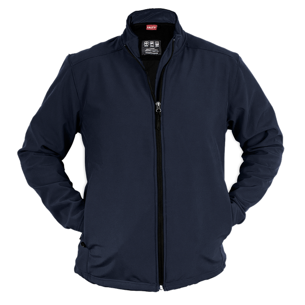 Salty - Mens Navy Softshell Jacket