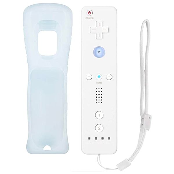 Cell Fixer Remote Controller for Nintendo Wii with Case - White