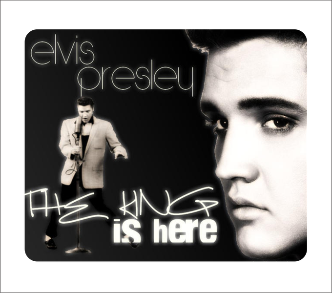 The King Elvis Mouse pad