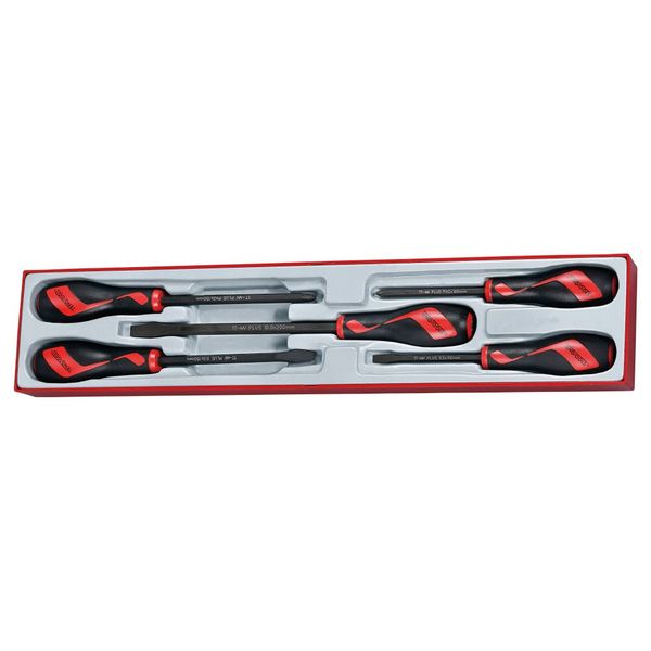 TengTools - Power Through Screwdriver Set, 5 Piece - TTXMDTN