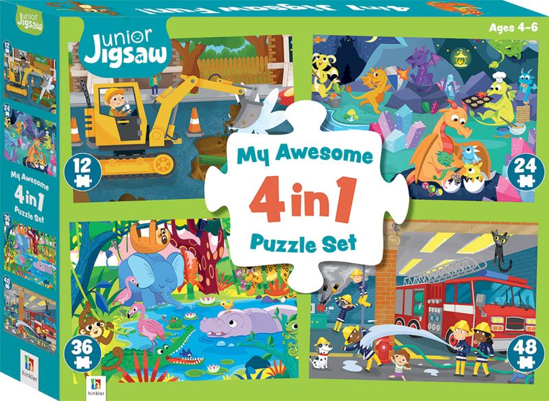 Junior Jigsaw 4-In-1: Adventure Fun