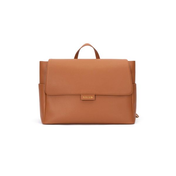 Modern PU Leather Nappy Diaper Backpack with Accessories