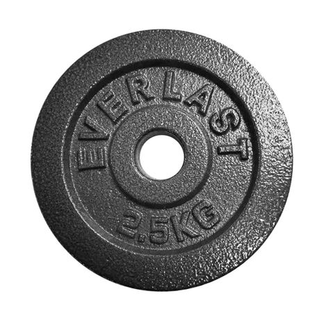 Everlast 2.5KG Cast Iron Weight Plate Set Daily Sale Shop